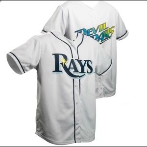 Tampa Bay Devil Rays MLB Suncoast 20 Years Reversible Jersey Size Large